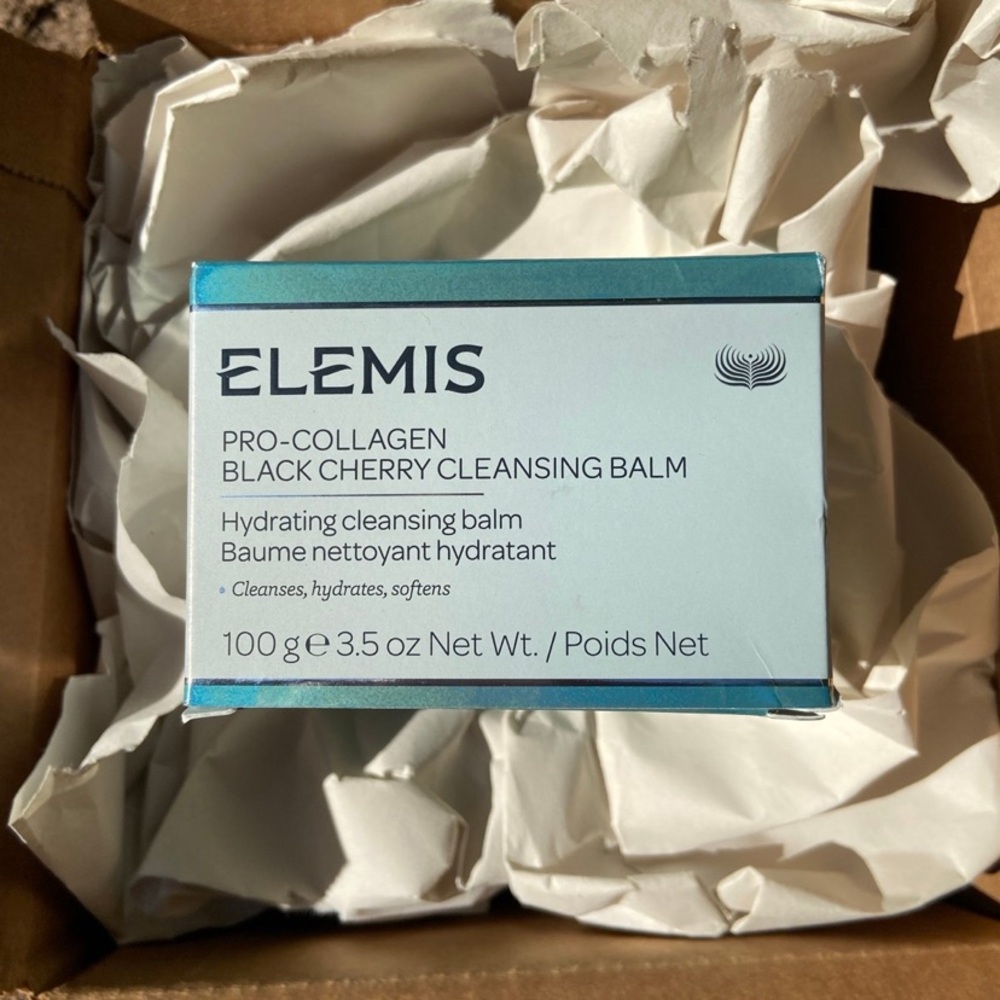 New Elemis PRO-COLLAGEN BLACK CHERRY CLEANSING BALM